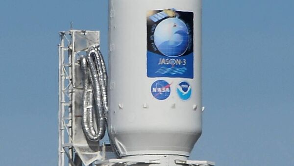 Ракета-носитель Falcon 9 со спутником Jason 3 - Sputnik Беларусь