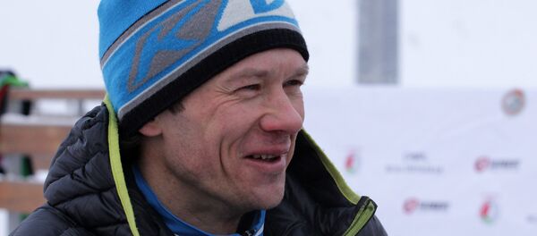 Белорусский лыжник Сергей Долидович - Sputnik Беларусь