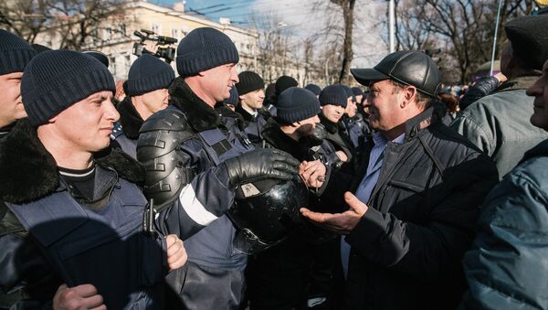 Акция протеста оппозиции в Молдове - Sputnik Беларусь