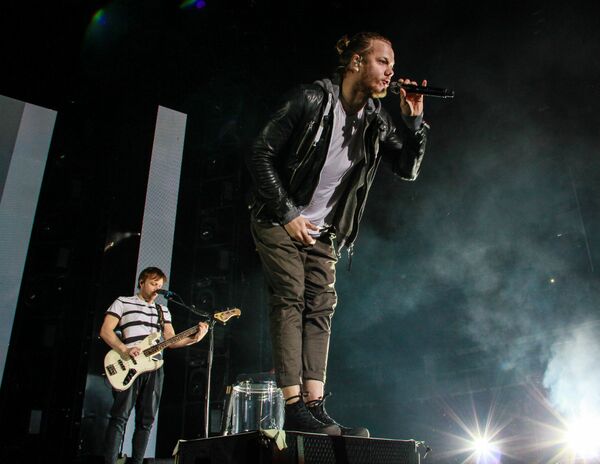 Выступленне Imagine Dragons у Мінску Выступленне Imagine Dragons у Мінску - Sputnik Беларусь