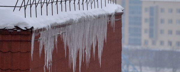 Ледзяшы на даху Ледзяшы на даху - Sputnik Беларусь