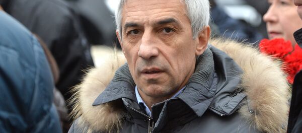 Сергей Сафарьян поблагодарил Мингорисполком, который согласился разместить мемориальную доску Сергей Сафарьян поблагодарил Мингорисполком, который согласился разместить мемориальную доску - Sputnik Беларусь