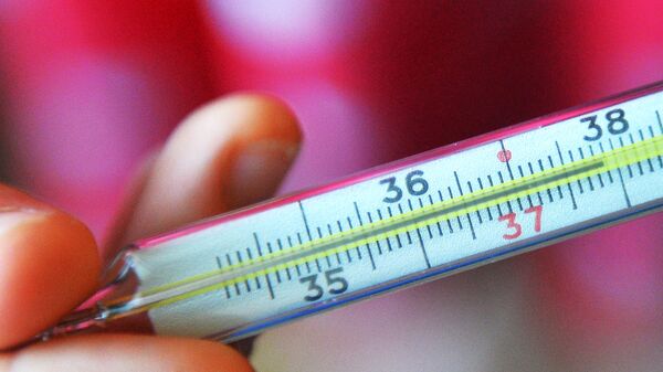 Ртутный градусник для измерения температуры - Sputnik Беларусь