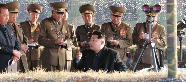 Глава КНДР Ким Чен Ын - Sputnik Беларусь