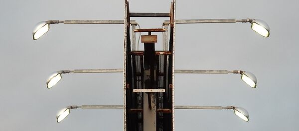 Прожекторы на билборде - Sputnik Беларусь