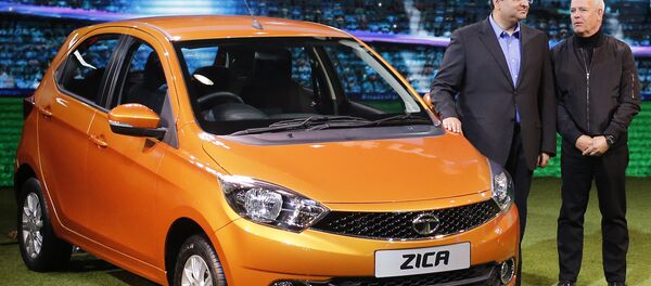 Презентация Tata Zica в Нью-Дели Презентация Tata Zica в Нью-Дели - Sputnik Беларусь
