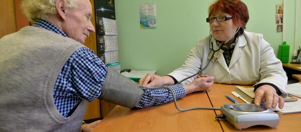 Пациент в поликлинике Пациент в поликлинике - Sputnik Беларусь