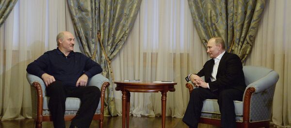 Неформальная встреча президента РФ В. Путина с президентом Беларуси А. Лукашенко - Sputnik Беларусь