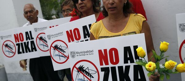 Пикет против вируса в Лиме - Sputnik Беларусь