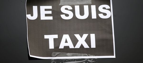 Плакат против Uber - Sputnik Беларусь