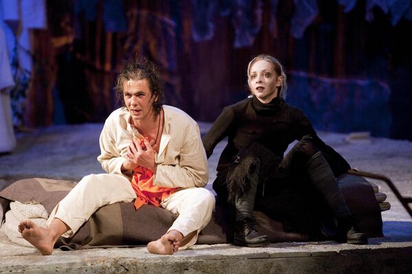 Чекерес в спектакле Я твоя невеста - Sputnik Беларусь