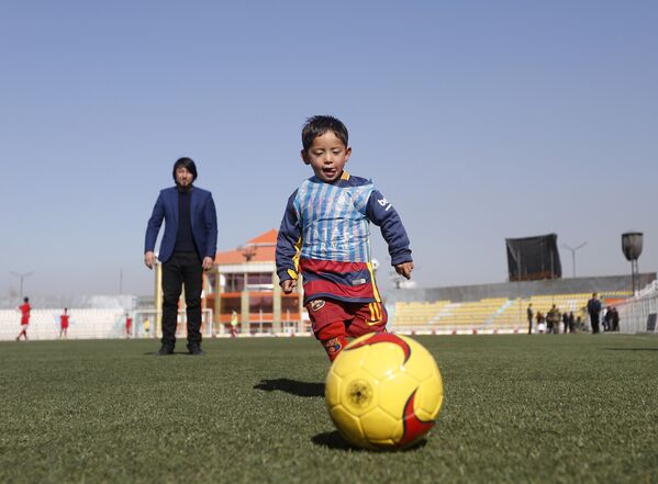 5-летний Муртаза Ахмади из Афганистана - Sputnik Беларусь