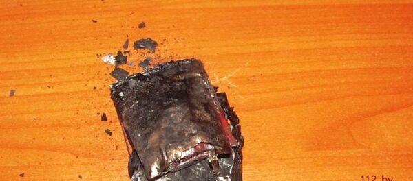 Взорвавшаяся батарея телефона - Sputnik Беларусь