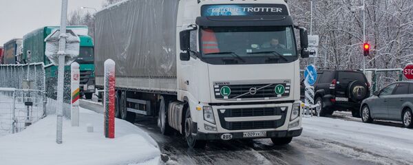 Фуры на белорусско-литовской границе, архивное фото - Sputnik Беларусь