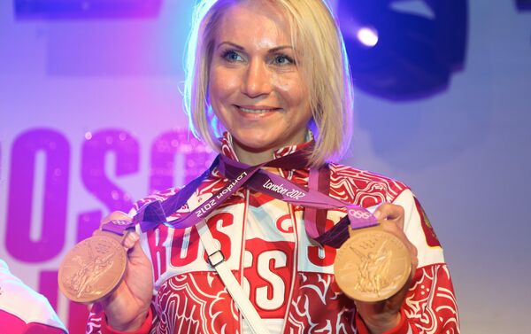 Российская спортсменка Ольга Забелинская - Sputnik Беларусь