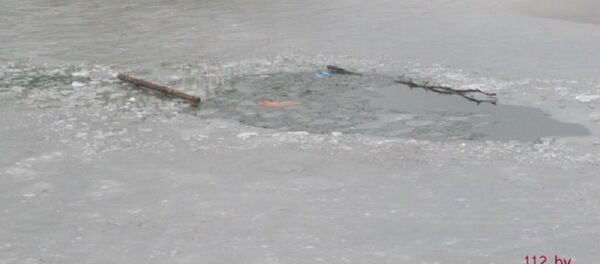 Полынья во льду - Sputnik Беларусь