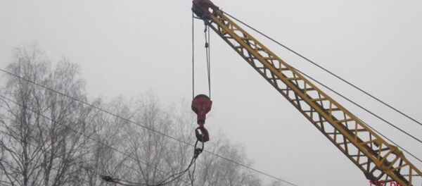 Кран в Климовичах - Sputnik Беларусь