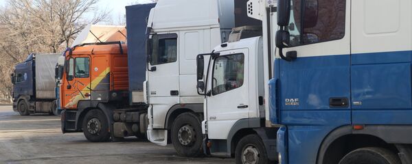 Фуры на границе - Sputnik Беларусь