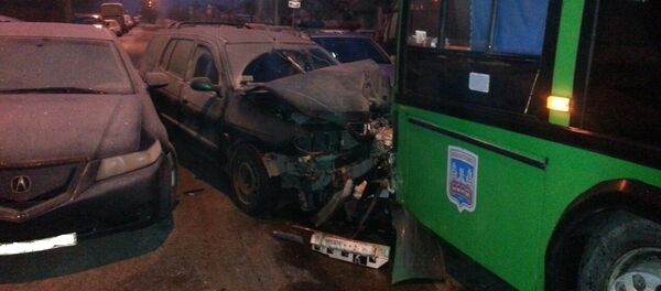 Авария в Заводском районе Минска - Sputnik Беларусь