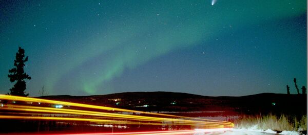 Комета Хэйли - Боппа над Аляской - Sputnik Беларусь