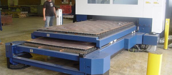 Цех Гродненского завода торгового машиностроения Цех Гродненского завода торгового машиностроения - Sputnik Беларусь