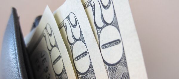 Доллары в кошельке - Sputnik Беларусь