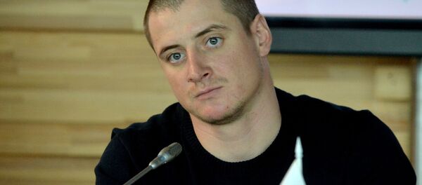 Белорусский фристайлист Максим Густик - Sputnik Беларусь