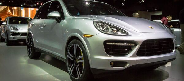 Автомобиль Porsche Macan - Sputnik Беларусь