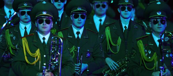 Церемония закрытия Международного военно-музыкального Фестиваля Спасская башня - Sputnik Беларусь