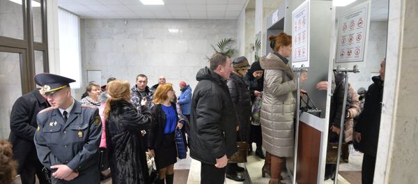 В Верховном суде перед началом рассмотрения дела сенатора и бизнесмена Анны Шарейко - Sputnik Беларусь