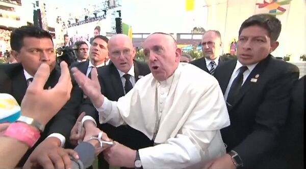 Папа Римский Франциск в Мексике - Sputnik Беларусь