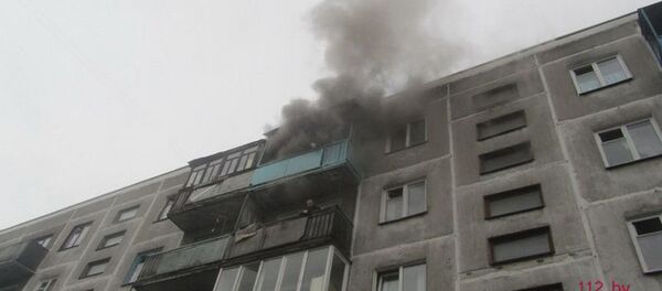 Пожар в Гродно - Sputnik Беларусь