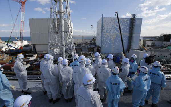Журналисты на АЭС Фукусима в Японии - Sputnik Беларусь