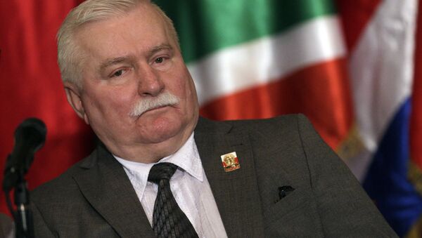 Экс-президент Польши Лех Валенса - Sputnik Беларусь