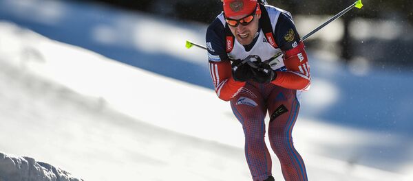 Россиянин Андрей Гараничев привез победу российской сборной по биатлону на этапе ЧЕ в Тюмени Россиянин Андрей Гараничев привез победу российской сборной по биатлону на этапе ЧЕ в Тюмени - Sputnik Беларусь