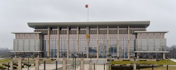 Палац Незалежнасці ў Мінску Палац Незалежнасці ў Мінску - Sputnik Беларусь