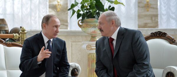Уладзімір Пуцін і Аляксандр Лукашэнка Уладзімір Пуцін і Аляксандр Лукашэнка - Sputnik Беларусь