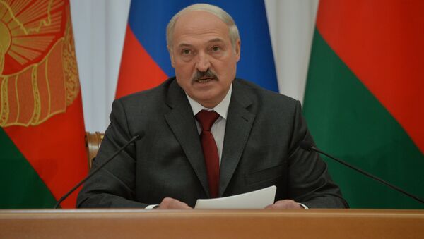 Президент Беларуси Александр Лукашенко на заседании ВГС - Sputnik Беларусь