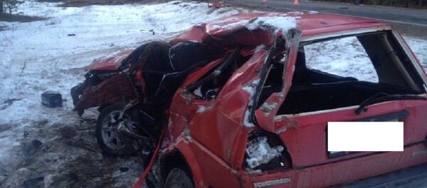 ДТП на трассе P-6 - Sputnik Беларусь