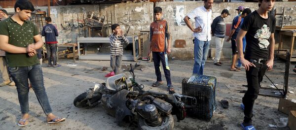 На месте теракта в Багдаде - Sputnik Беларусь