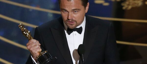 Леонардо Ди Каприо на церемонии вручения наград Оскар - Sputnik Беларусь