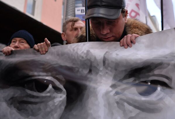 Марш памяти Бориса Немцова - Sputnik Беларусь