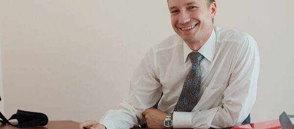 Кіраўнік прыёмнай камісіі Самарскага універсітэта Сяргей Гараінаў. Кіраўнік прыёмнай камісіі Самарскага універсітэта Сяргей Гараінаў. - Sputnik Беларусь