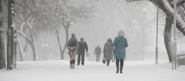 Циклон Зисси в Минске - Sputnik Беларусь