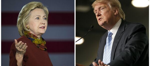 Hillary Clinton and Donald Trump - Sputnik Беларусь