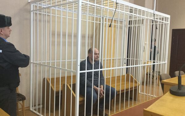 Артем Бородич перед оглашением приговора - Sputnik Беларусь