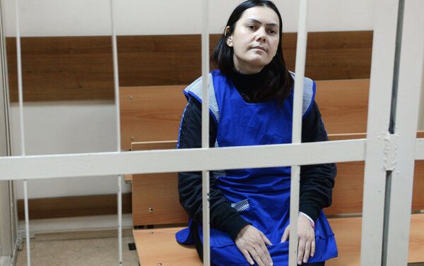 Няня Гюльчехра Бобокулова, обвиняемая в убийстве 4-летней девочки Насте Максимовой - Sputnik Беларусь