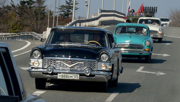 Автопробег, посвященный Дню автомобилиста, во Владивостоке - Sputnik Беларусь