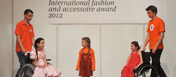 Показ мод для инвалидов Bezgraniz Couture, архивное фото - Sputnik Беларусь