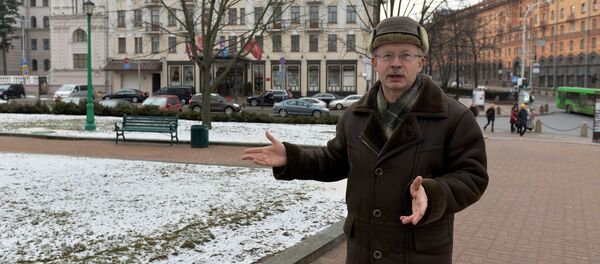 Владимир Воложинский, знаток минской истории. - Sputnik Беларусь